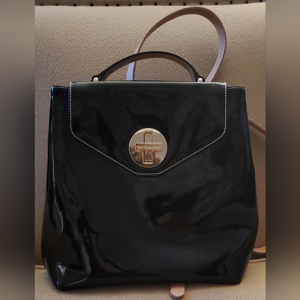 FRANCES VALENTINE PATENT BACKPACK